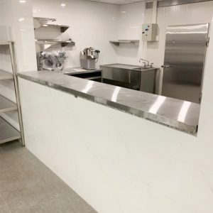 Stainless steel kitchen construction 02