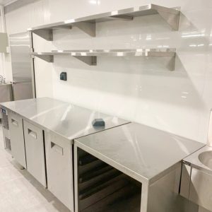 Stainless steel kitchen construction 07