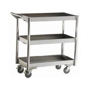 Stainless steel trolley
